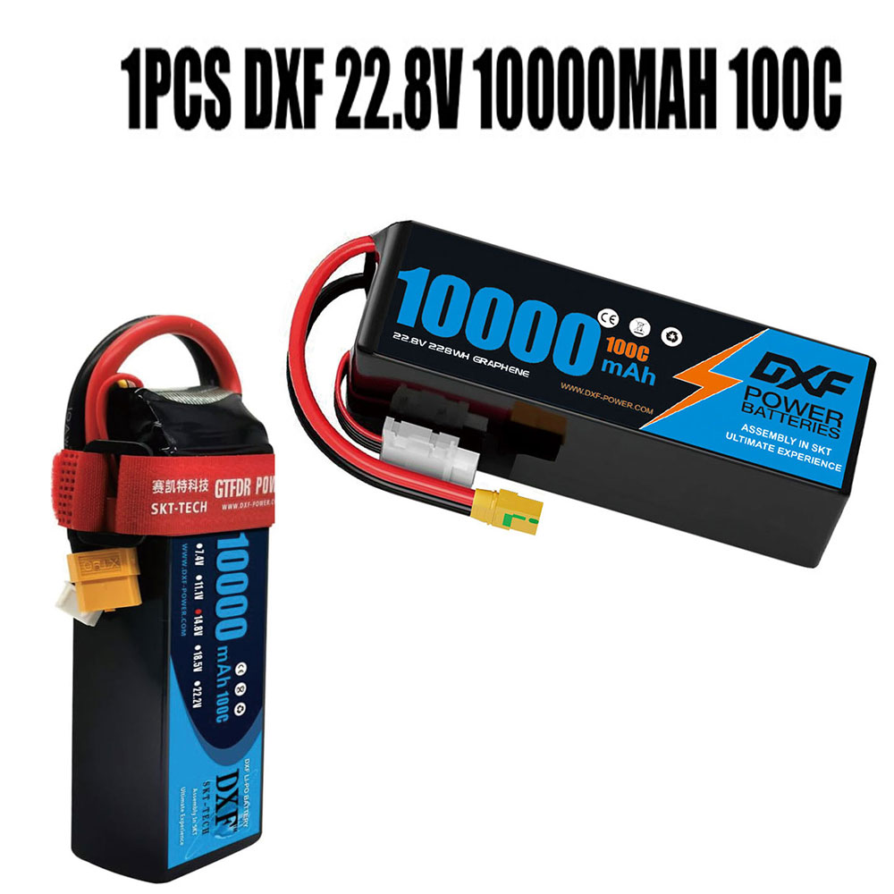 6S Lipo Battery 22.2V 5000Mah - Batteria Lipo DXF 6S 10000mAh 22.2V