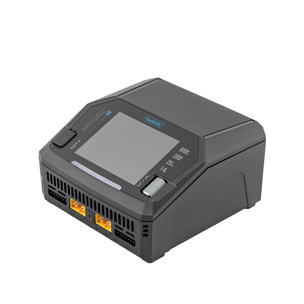 Toolkitrc M6Dac Smart Charger - ToolkitRC M6DAC V2 Caricabatterie Intelligente con