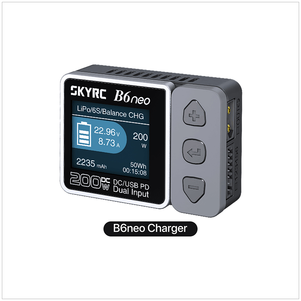 Skyrc B6 Neo Smart Charger - SkyRC B6 Neo Caricabatterie Intelligente DC
