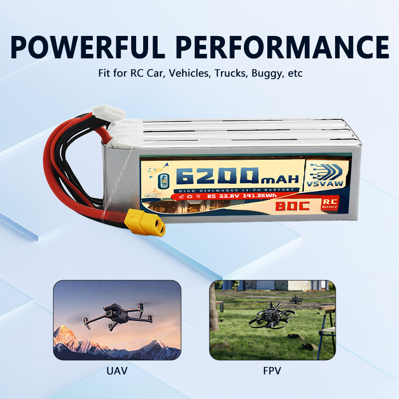 Batteria Lipo VSVAW 6S 22.8V 8 - 6S Lipo Battery 22.2V 5000Mah recensione e prezzo